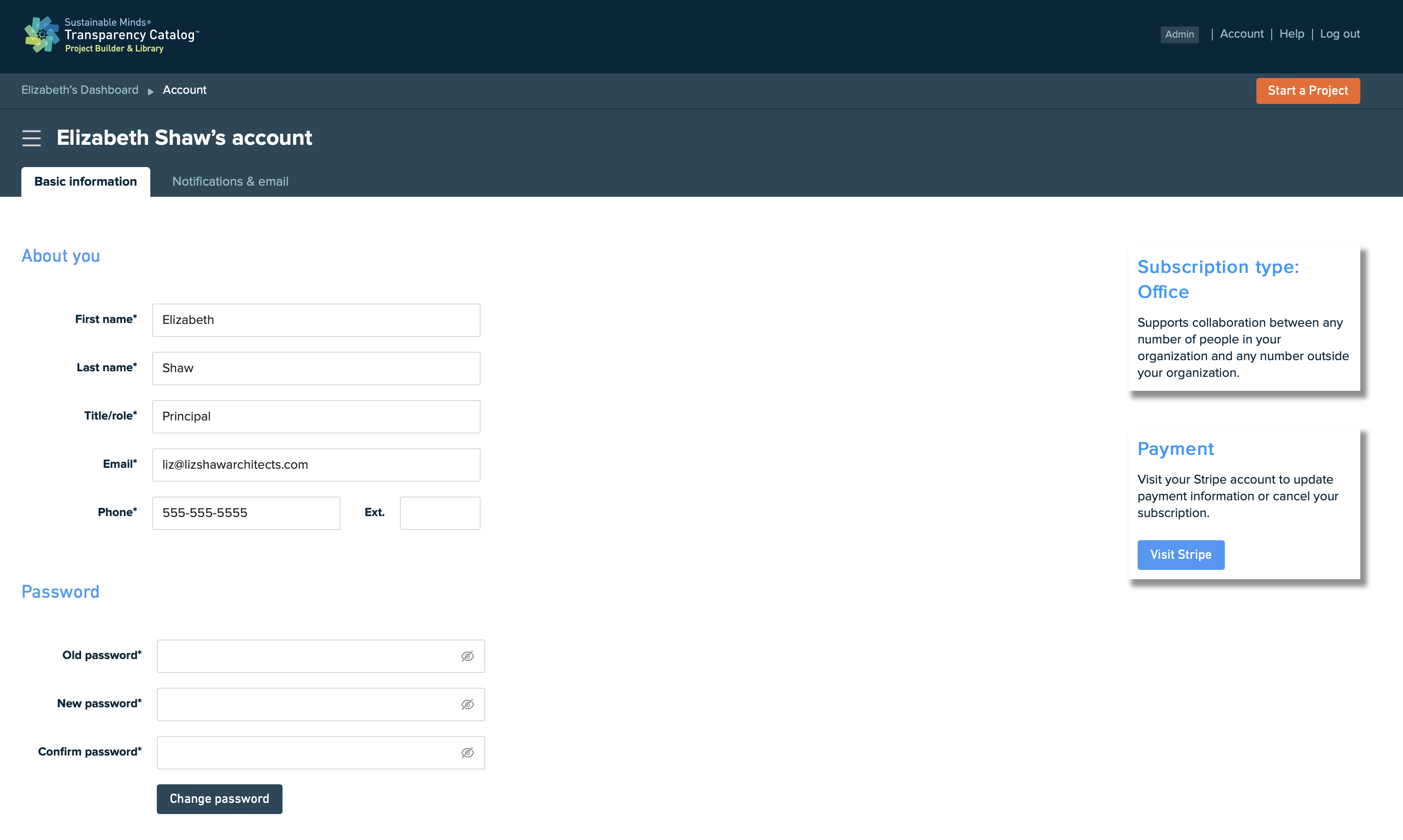 Account page – basic information tab.png