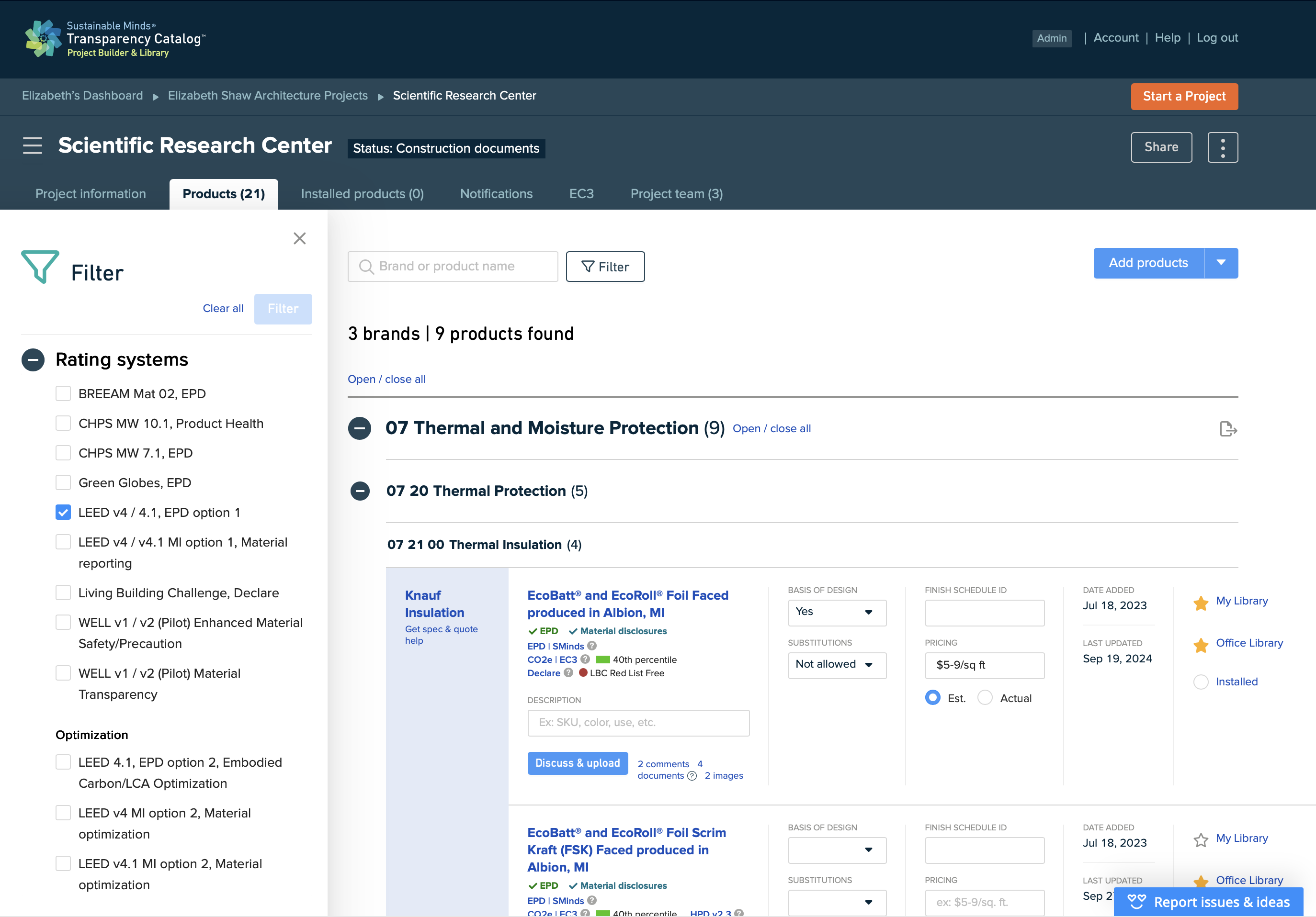 Products tab with filtered set of products.png